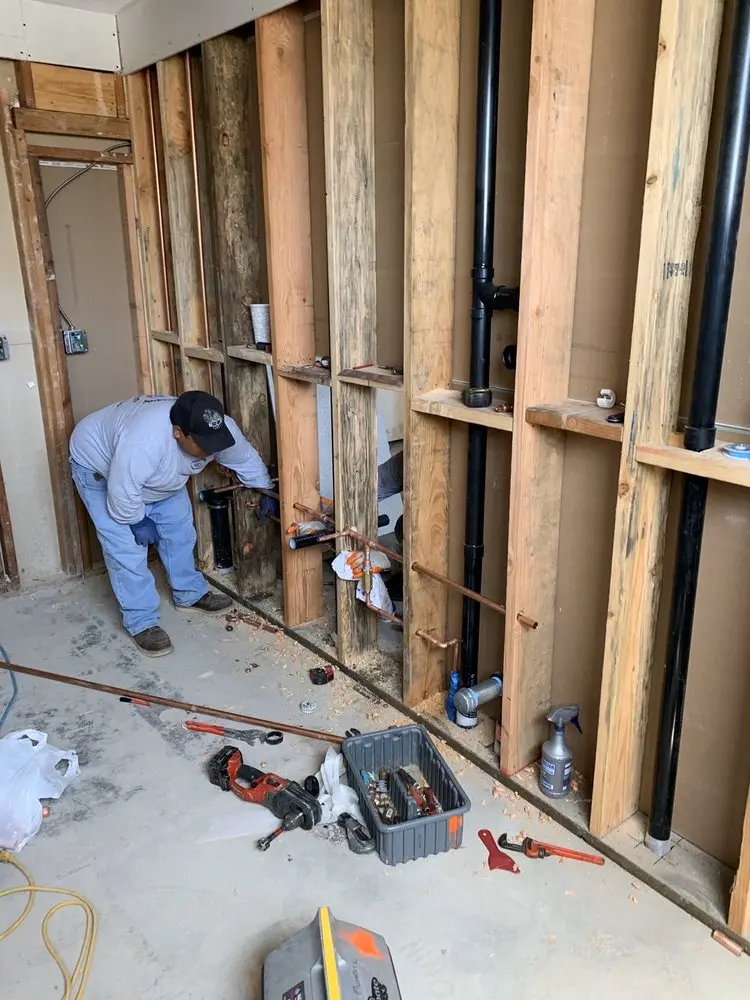 Commercial rough-in plumbing for Water Heater Replacement in Waveland